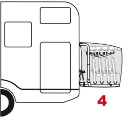 Fiamma Bike Cover Premium S 2/4 Bikes -Outwell || Vango || Fiamma Sales Store 04502f01 1