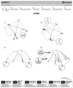 Outwell Cloud 2 Tent -Outwell || Vango || Fiamma Sales Store 111043v20 081