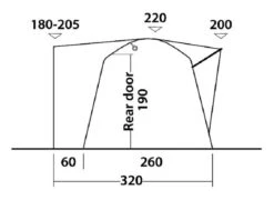 Outwell Milestone Shade Drive Away Awning -Outwell || Vango || Fiamma Sales Store 111100 6