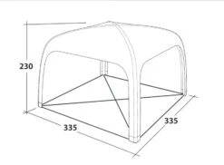 Outwell Air Shelter -Outwell || Vango || Fiamma Sales Store 111222 air shelter drawing perspective2