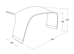 Outwell Universal Connector L -Outwell || Vango || Fiamma Sales Store 111341 1
