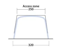 Outwell Touring Shelter Air -Outwell || Vango || Fiamma Sales Store 111358 touring shelter air drawing other4