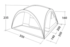 Easy Camp Camp Shelter -Outwell || Vango || Fiamma Sales Store 120451 2