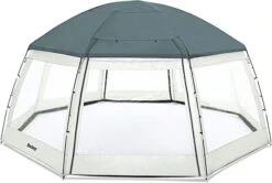 Round Shelter Dome For Pools And Hot Tubs