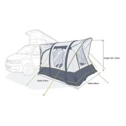 Maypole Clent Air Driveaway Awning -Outwell || Vango || Fiamma Sales Store 9543 dims