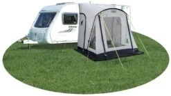 Quest Falcon 220 Poled Porch Caravan Awning -Outwell || Vango || Fiamma Sales Store a3500 fullsize