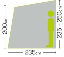 Quest Falcon 220 Poled Porch Caravan Awning -Outwell || Vango || Fiamma Sales Store a3500a 6 fullsize