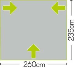 Quest Falcon 260 Poled Porch Caravan Awning -Outwell || Vango || Fiamma Sales Store a3501 7 fullsize