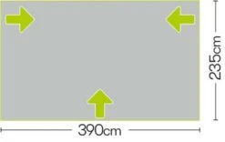 Quest Falcon 390 Poled Porch Caravan Awning -Outwell || Vango || Fiamma Sales Store a3503 7 fullsize