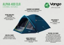 Vango Alpha 400 CLR Tent -Outwell || Vango || Fiamma Sales Store alpha 400 clr