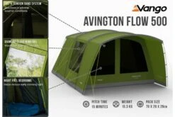 Vango Avington Flow 500 Tent -Outwell || Vango || Fiamma Sales Store avington flow 5003