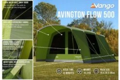 Vango Avington Flow 500 Tent -Outwell || Vango || Fiamma Sales Store avington flow 5004