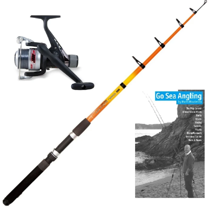 WSB Tackle Cool Expert Telespin 6' - Jade 130 Reel And Book Package 3 WSB Tackle Cool Expert Telespin 6' - Jade 130 Reel And Book Package