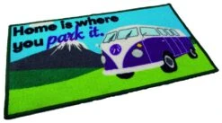 Quest Washable 'Home Is Where You Park It' Mat -Outwell || Vango || Fiamma Sales Store c0050n photo