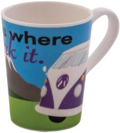 Quest Home Is Where You Park It Mug (Camper Van) -Outwell || Vango || Fiamma Sales Store camper van mug 1