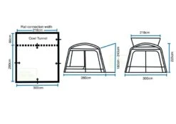 Outdoor Revolution Cayman Classic Low/Mid Drive Away Awning -Outwell || Vango || Fiamma Sales Store cayamn