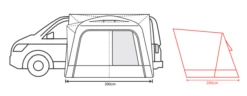 Outdoor Revolution Cayman F/G High Drive Away Awning -Outwell || Vango || Fiamma Sales Store cayman air 3 1 1