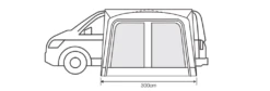 Outdoor Revolution Cayman Cuba Air Mid Drive Away Awning -Outwell || Vango || Fiamma Sales Store cayman cuba 3 1