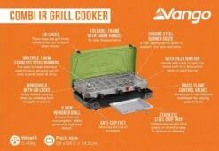 Vango Combi IR Grill Cooker -Outwell || Vango || Fiamma Sales Store combi ir grill cooker 4
