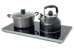 Outdoor Revolution Double Induction Cooker - 800 + 800W (EU Converter) -Outwell || Vango || Fiamma Sales Store cook2126 doubleinductionhob l2