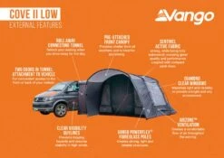 Vango Cove II Low Drive Away Awning -Outwell || Vango || Fiamma Sales Store cove ii low 1
