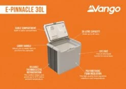 Vango E-Pinnacle 30L Cooler -Outwell || Vango || Fiamma Sales Store e pinnnacle 30l hr medium