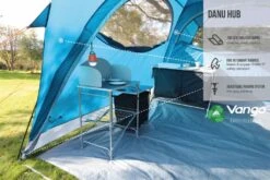 Vango Danu Hub -Outwell || Vango || Fiamma Sales Store earth collection poled infographics call outs 11 medium