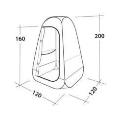 Easy Camp Little Loo Toilet Tent -Outwell || Vango || Fiamma Sales Store easy camp little loo 2