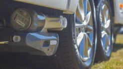 Powrtouch Evolution Single Axle Manual Caravan Mover -Outwell || Vango || Fiamma Sales Store evo in situ image