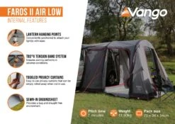 Vango Faros II Air Low Drive Away Awning -Outwell || Vango || Fiamma Sales Store faros ii air low2 1