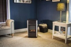 Manhattan 3.4kw Portable Gas Heater -Outwell || Vango || Fiamma Sales Store img 3053 logs blurred books