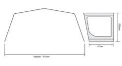 Outdoor Revolution Kalahari PC 7.0 Side Sun Wing -Outwell || Vango || Fiamma Sales Store kalahari side wing 1 1 1