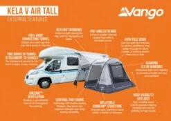 Vango Kela V Tall AirAway Drive Away Awning -Outwell || Vango || Fiamma Sales Store kela v air tall