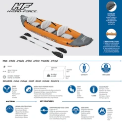 Bestway Hydro-force Lite-Rapid X3 Kayak -Outwell || Vango || Fiamma Sales Store lite rapid x3 kayak3