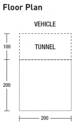 Sunncamp Lodge 200 Motor Driveaway Awning -Outwell || Vango || Fiamma Sales Store lodge 200 motor floor plan