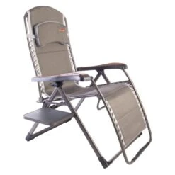 Quest Elite Naples Pro Relaxer XL With Side Table -Outwell || Vango || Fiamma Sales Store naples relaxer side profile