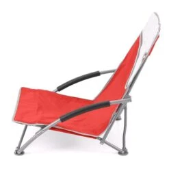 Volkswagen Red Campervan Folding Low Camping Chair -Outwell || Vango || Fiamma Sales Store ol0192 vw low folding chair red 4 26d633