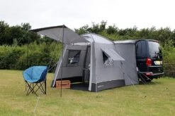 Outdoor Revolution Outhouse Handi Low Drive Away Awning -Outwell || Vango || Fiamma Sales Store outhouse handi pitched with canopy