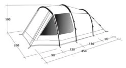 Outwell Dash 4 Tent -Outwell || Vango || Fiamma Sales Store outwell dash4 tent dimensions