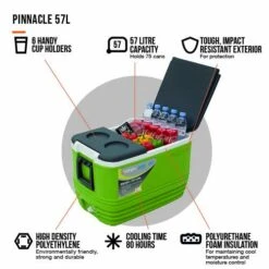 Vango Pinnacle 57L Cooler -Outwell || Vango || Fiamma Sales Store pinnacle 57l infographic lo