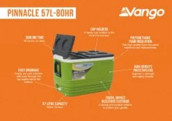 Vango Pinnacle 57L Cooler -Outwell || Vango || Fiamma Sales Store pinnnacle 57l 80hr hr medium