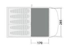 Robens Wolf Moon 5XP Carpet (285cm X 170cm) -Outwell || Vango || Fiamma Sales Store robens wolf carpet