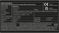 Outwell Rukutu Stove -Outwell || Vango || Fiamma Sales Store rukutu 4