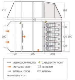 Vango Stargrove II Air TC 600XL Tent -Outwell || Vango || Fiamma Sales Store stargrove ii air tc 600xl