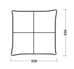 Outwell Summer Lounge L Event Shelter -Outwell || Vango || Fiamma Sales Store summer lounge l floorplan