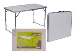 Summit Double Folding Table -Outwell || Vango || Fiamma Sales Store summit folding table 120x60x70cm