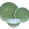 Outdoor Revolution Premium 12pc Melamine Plate And Bowl Set Pastel Lime -Outwell || Vango || Fiamma Sales Store tabl1000