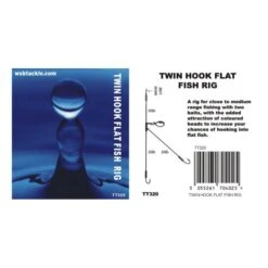 WSB Twin Hooks Flat Fish Rig X 5 -Outwell || Vango || Fiamma Sales Store tt320