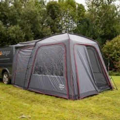 Vango Tailgate Hub Low Awning -Outwell || Vango || Fiamma Sales Store vango awning with tunnel access 1
