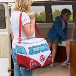 Volkswagen Large Red Cooler Bag -Outwell || Vango || Fiamma Sales Store vw cooler bag red 4